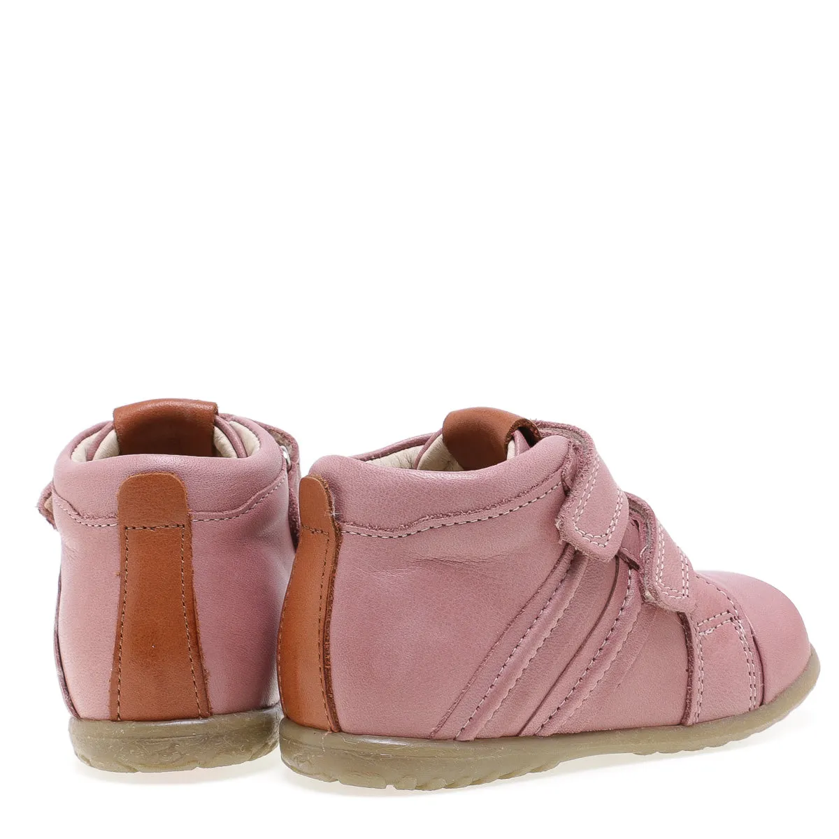 (1084-6) Emel first velcro shoes Pink