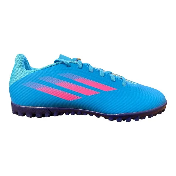 Adidas men's soccer shoe X Speedflow.4 TF GW7530 light blue