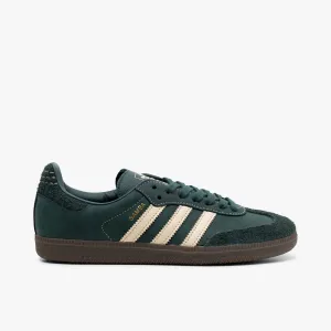 adidas Originals Women's Samba OG Crystal Sand / Mineral Green