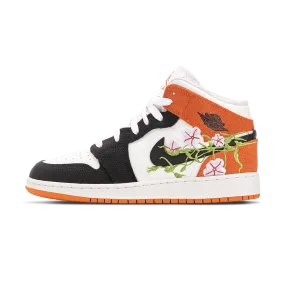 Air Jordan 1 Mid GS 'Basketball Blossom'