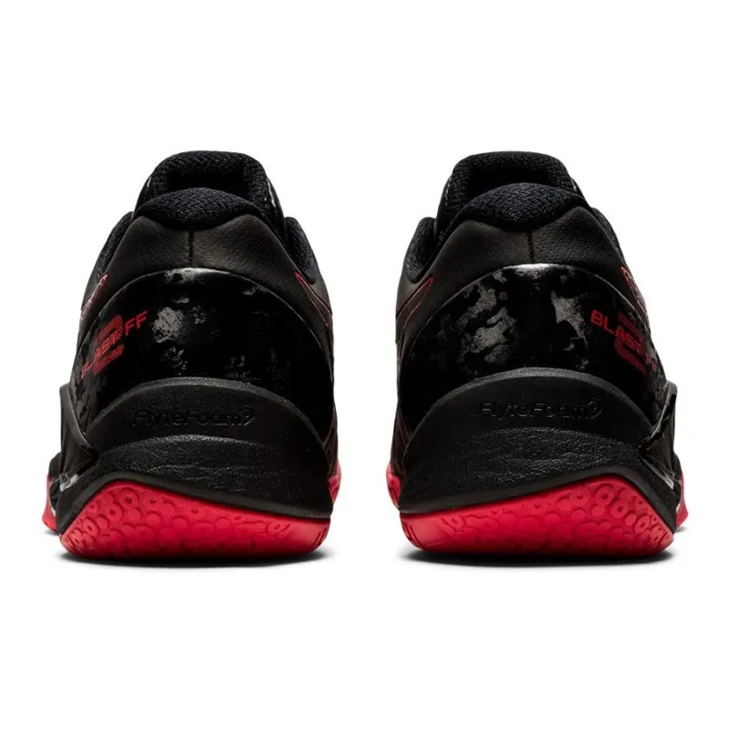 Asics Mens BLAST FF 2 Handball Shoes - Black/Red