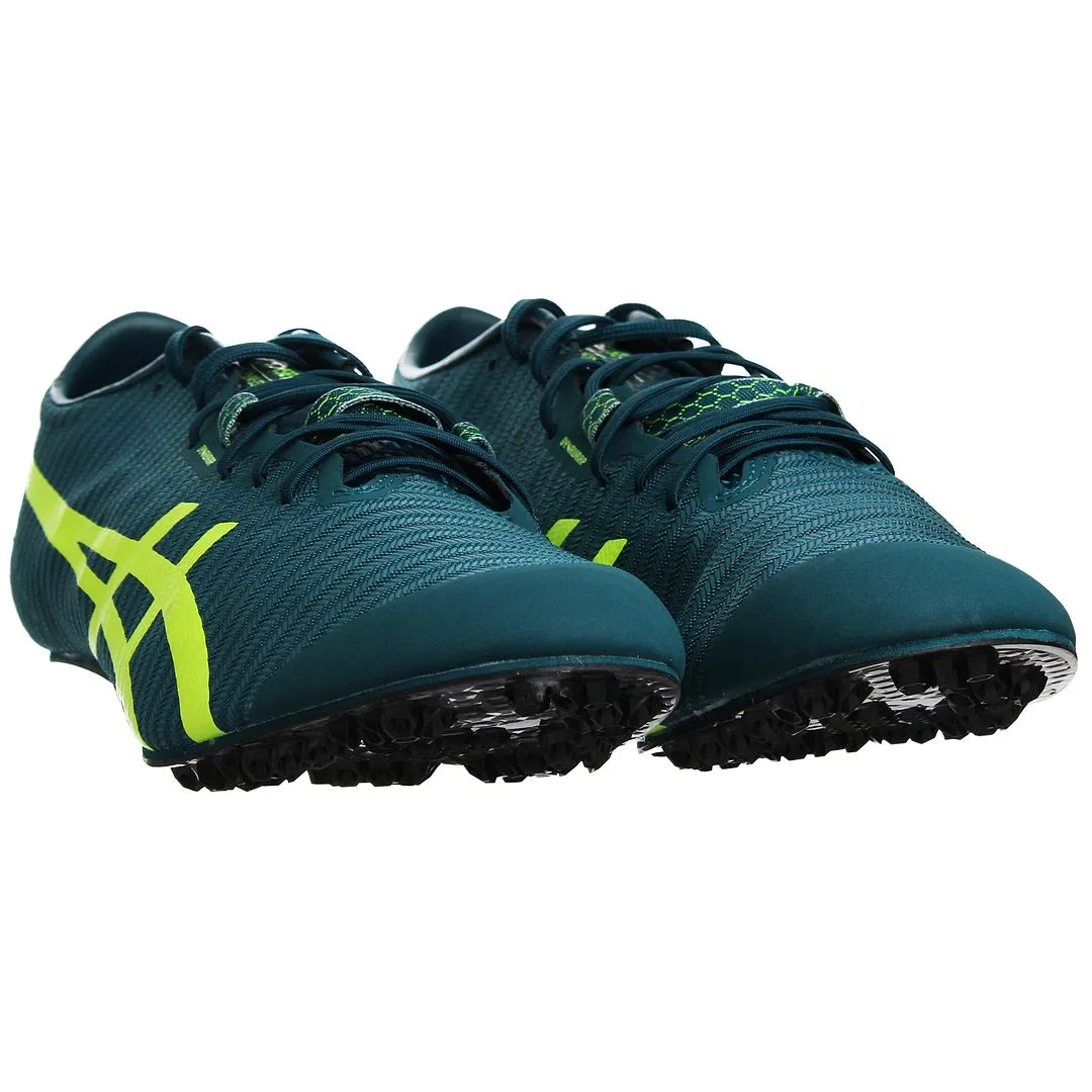 Asics MetaSprint Mens Green Running Trainers