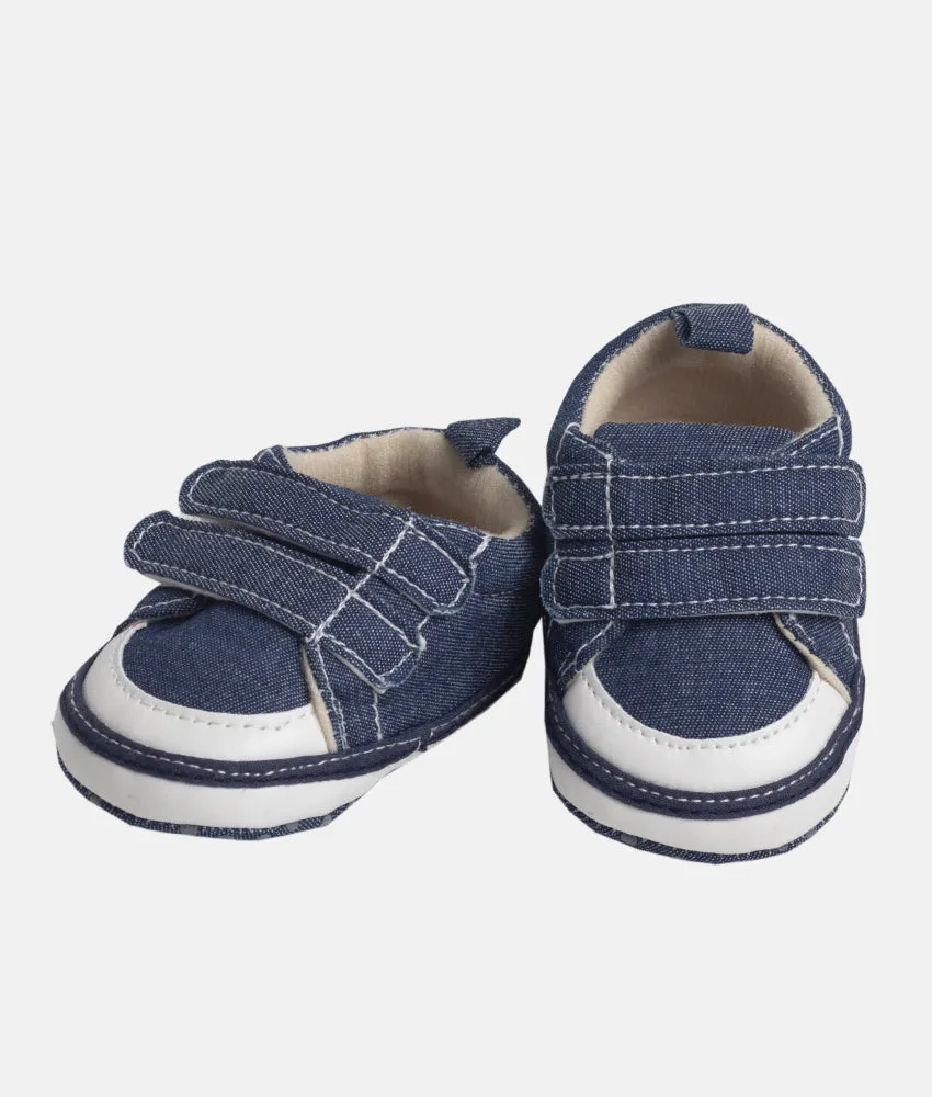 Baby Boys Double Strap Shoes - Blue