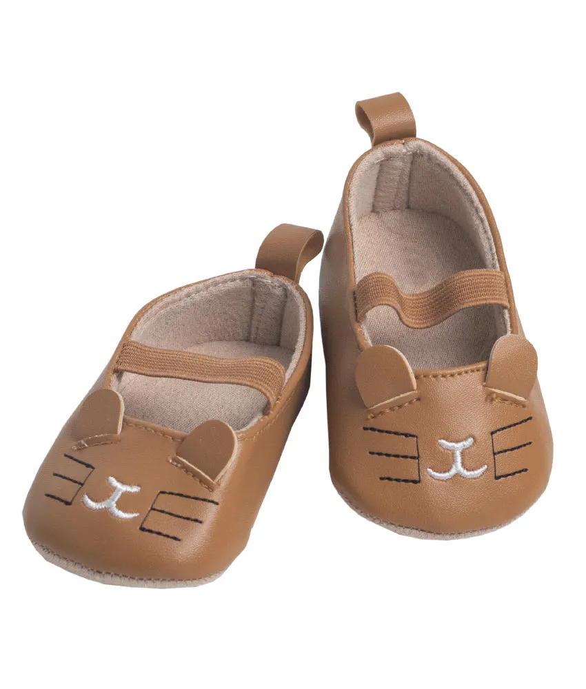 Baby Girl Shoes - Beige  Whiskers