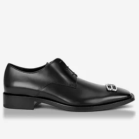 Balenciaga B Plaque Derby Shoe