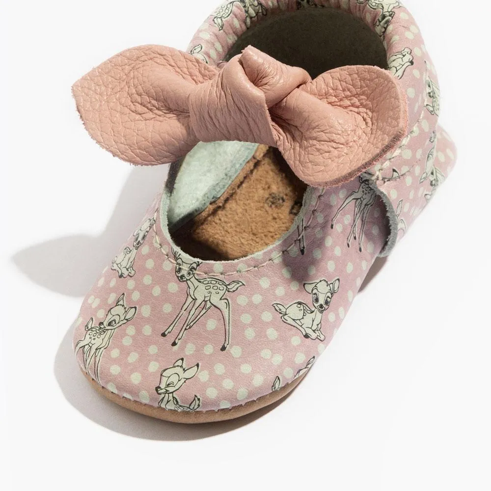 Bambi Knotted Bow Baby Shoe