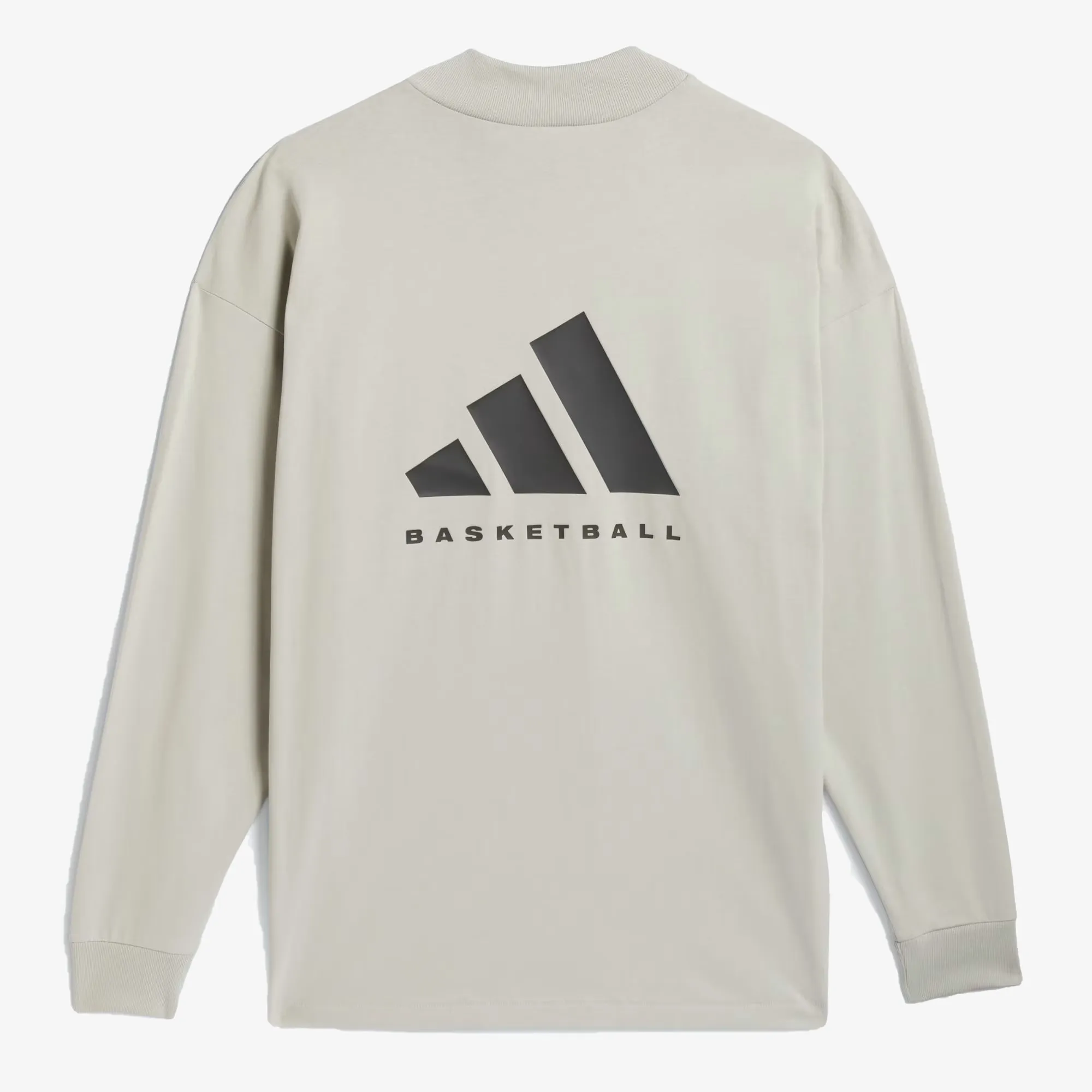 BASKETBALL LONG SLEEVE TEE 'SESAME'