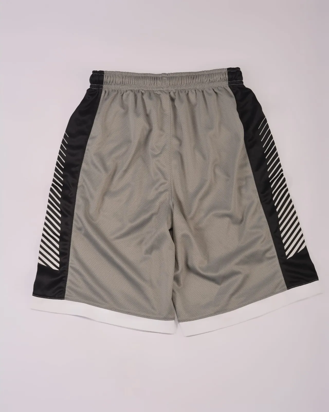 BCG Mens Lightweight Mesh Basketball Shorts - Grey Performance Athletic Wear