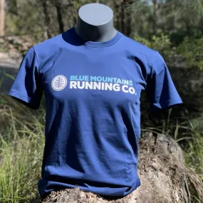 Blue Mountains Running Co Logo Tee Mens