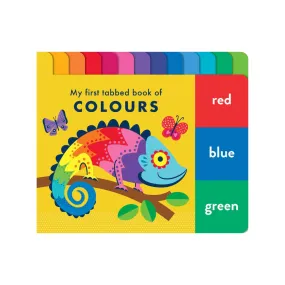 Chunky Tabbed Board Book - Colours