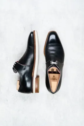 Corthay Black Calf Derby Shoes