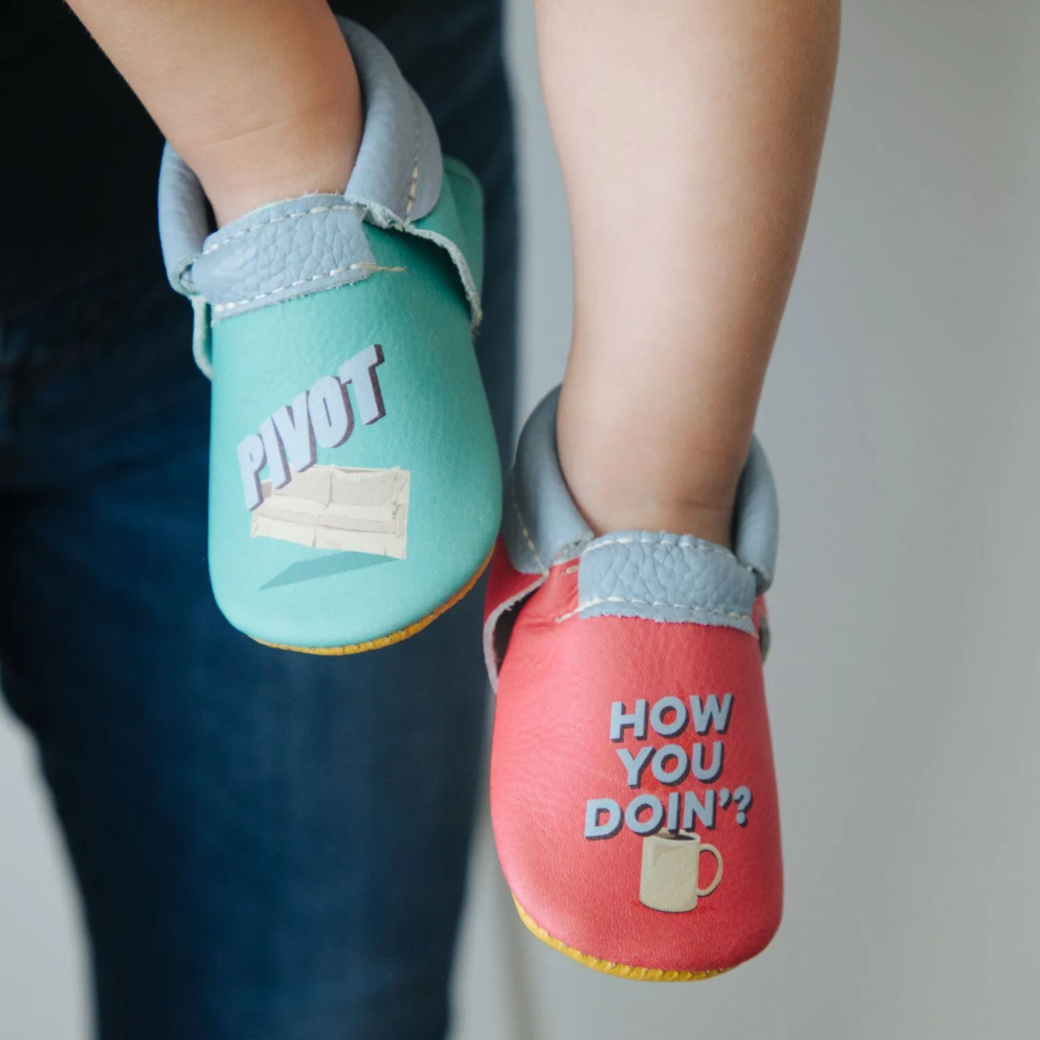 Friends Quotes City Baby Shoe