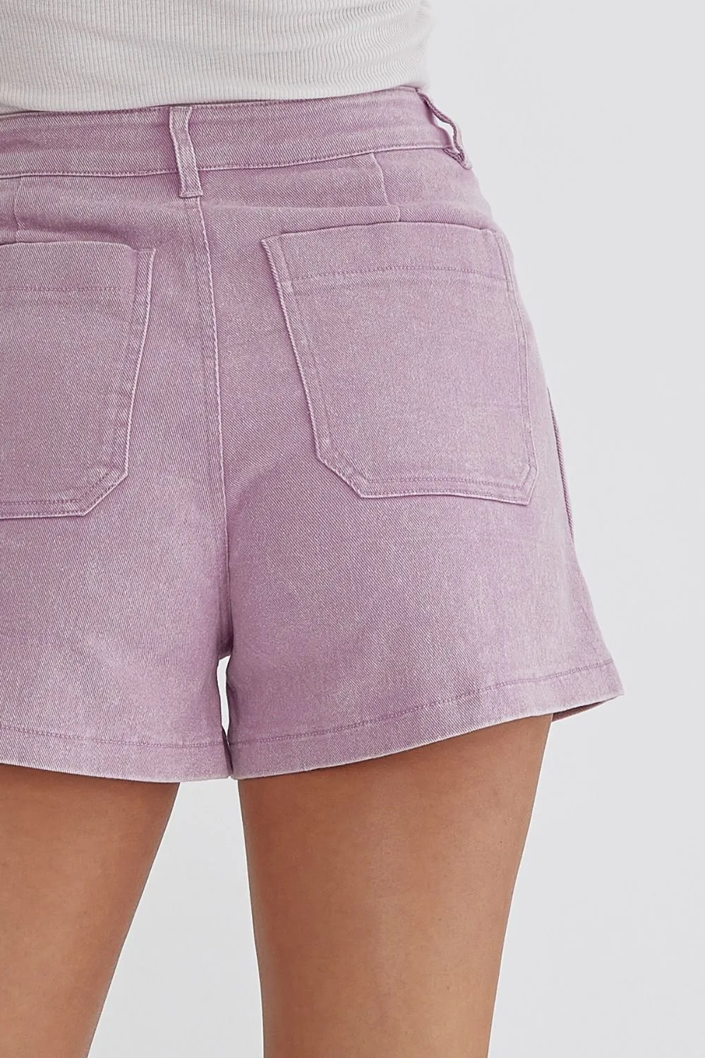 High Waisted Denim Shorts