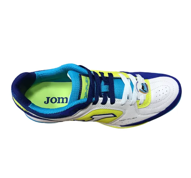 Joma soccer shoe for synthetic grass Top Flex 622 TOPW.622.IN white light blue