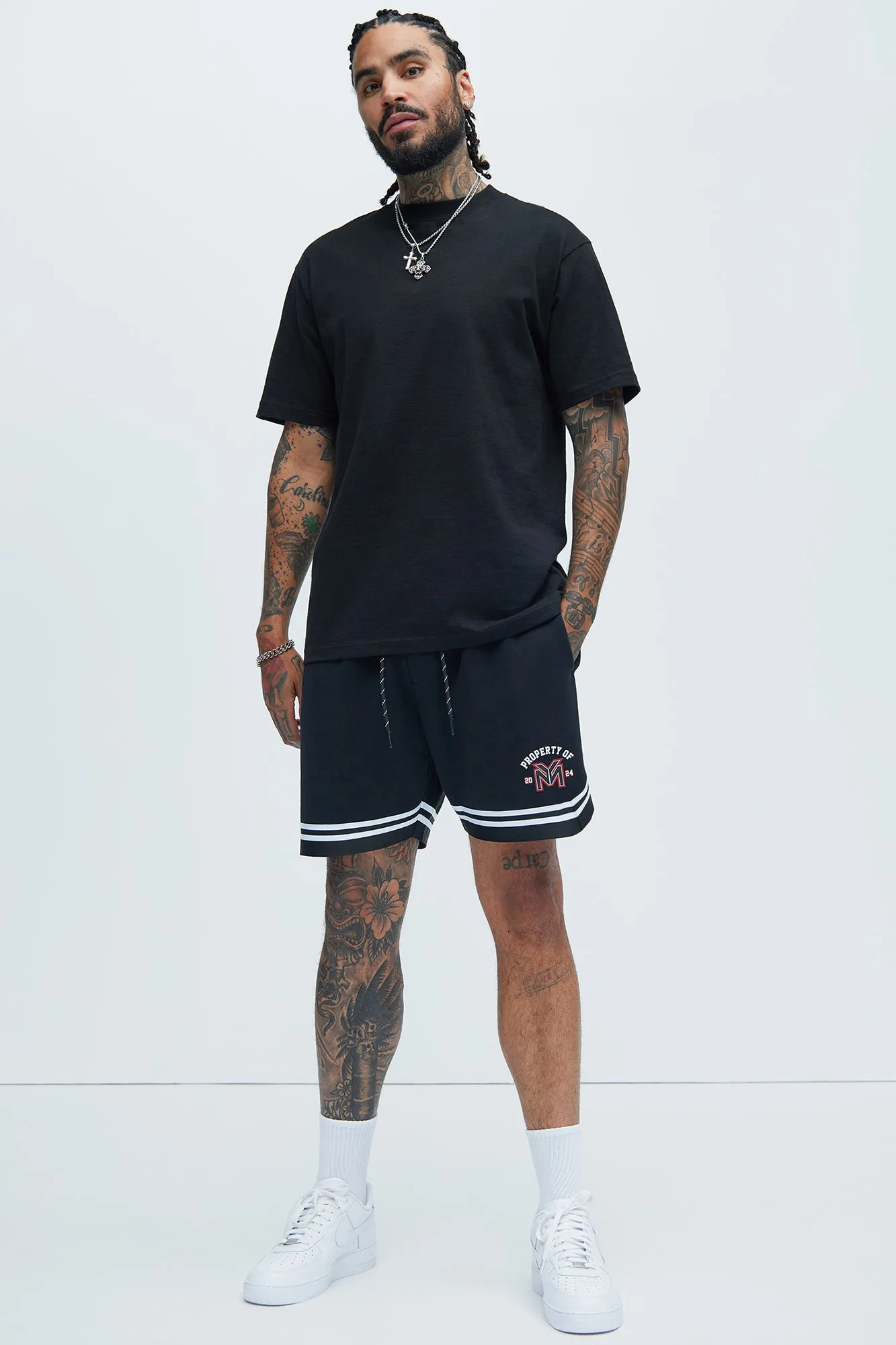 Lil Wayne Property Of Basketball Shorts - Black