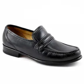 LOAKE Rome Moccasin shoe - Black