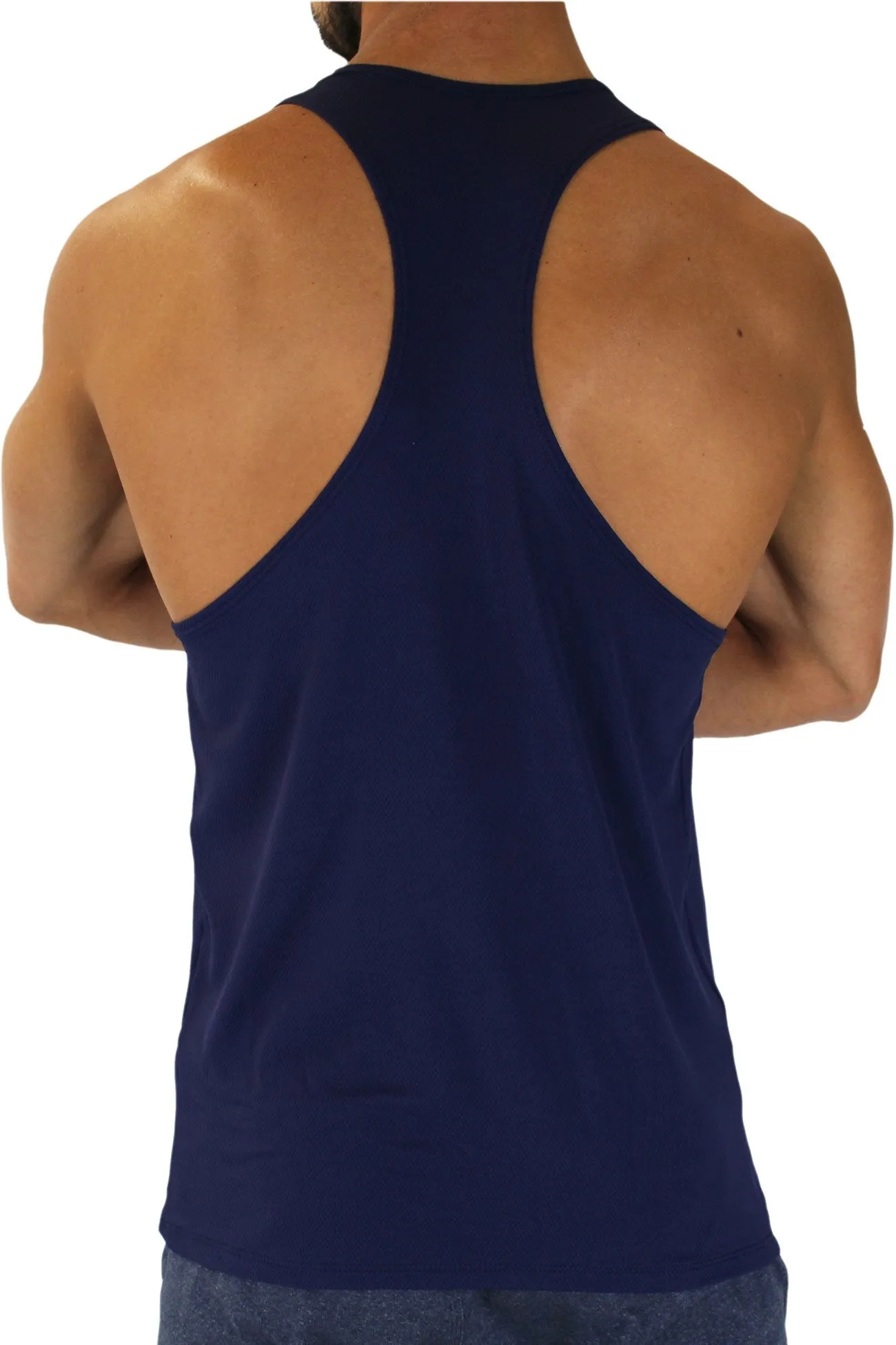 Men's Versatex Ultralite Running Singlet- Navy