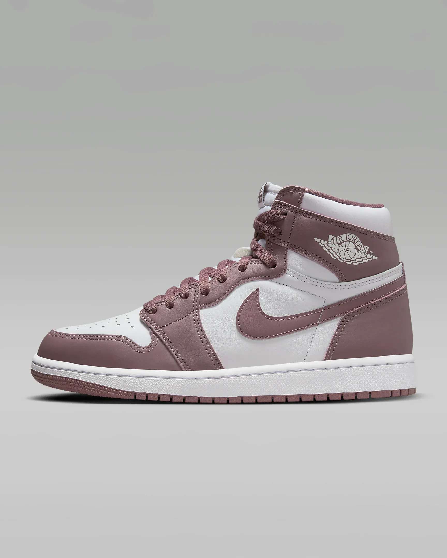 Nike Men's Air Jordan 1 High OG Shoes - White / Sky J Mauve