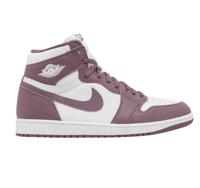 Nike Men's Air Jordan 1 High OG Shoes - White / Sky J Mauve