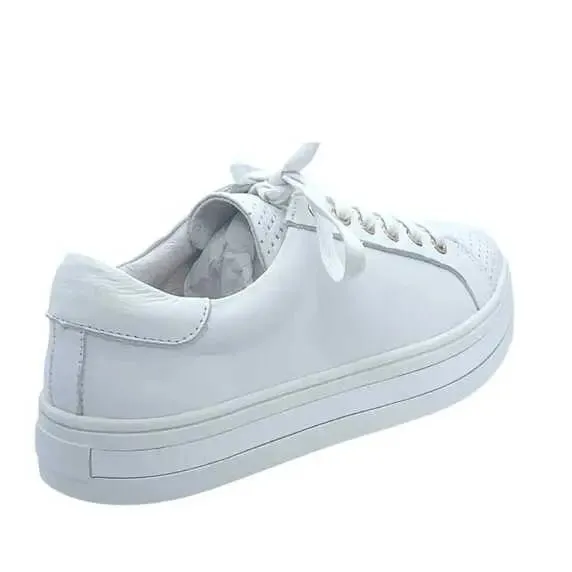 Paradise Leather Sneakers ~ White