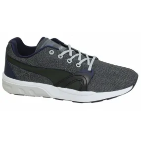 Puma Trinomic XT S Mens Grey Navy Lace Up Trainers Running Shoes 359728 03 D104