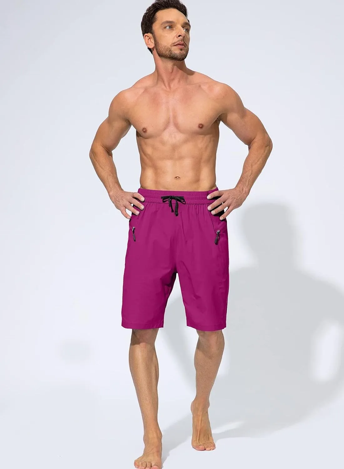 Quick Dry Board Swim Trunks