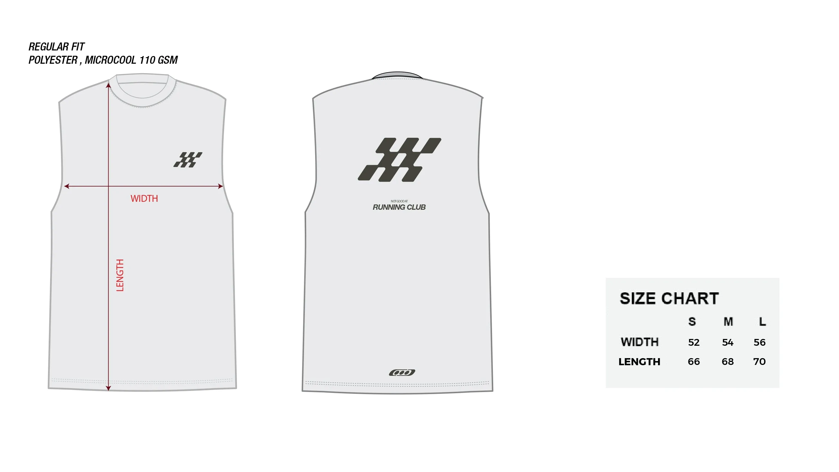 RUNNING CLUB MUSCLE TANK