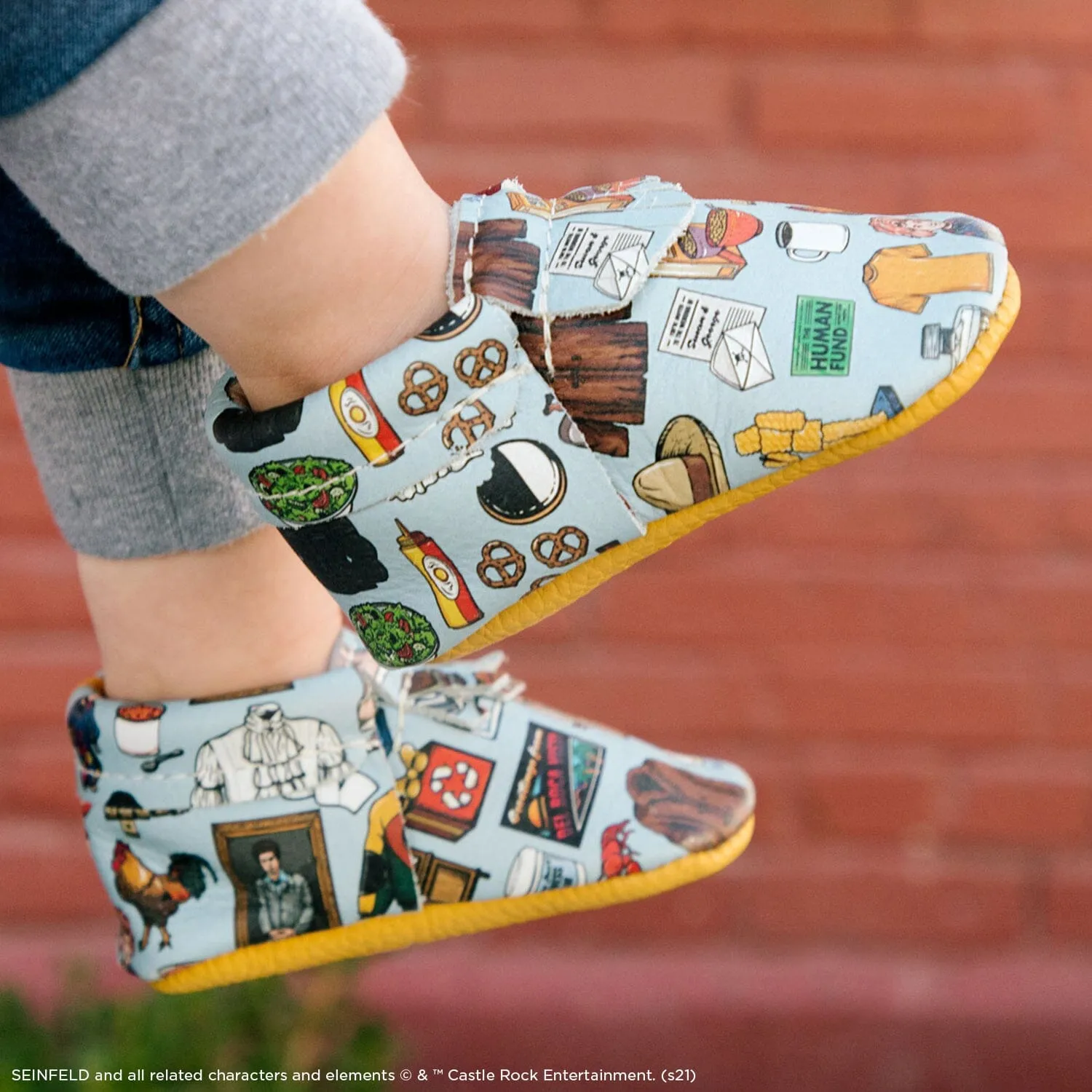 Seinfeld City Baby Shoe