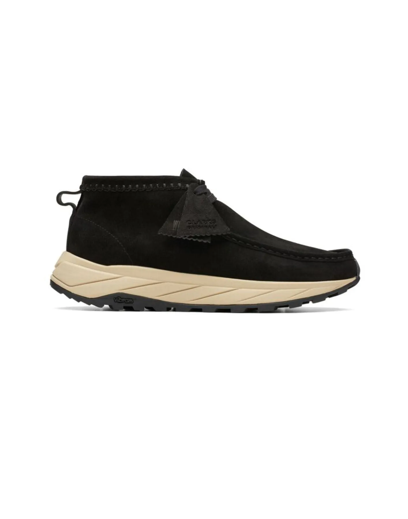 Shoes man WALLABEE EDEN BLACK SDE Clarks Originals