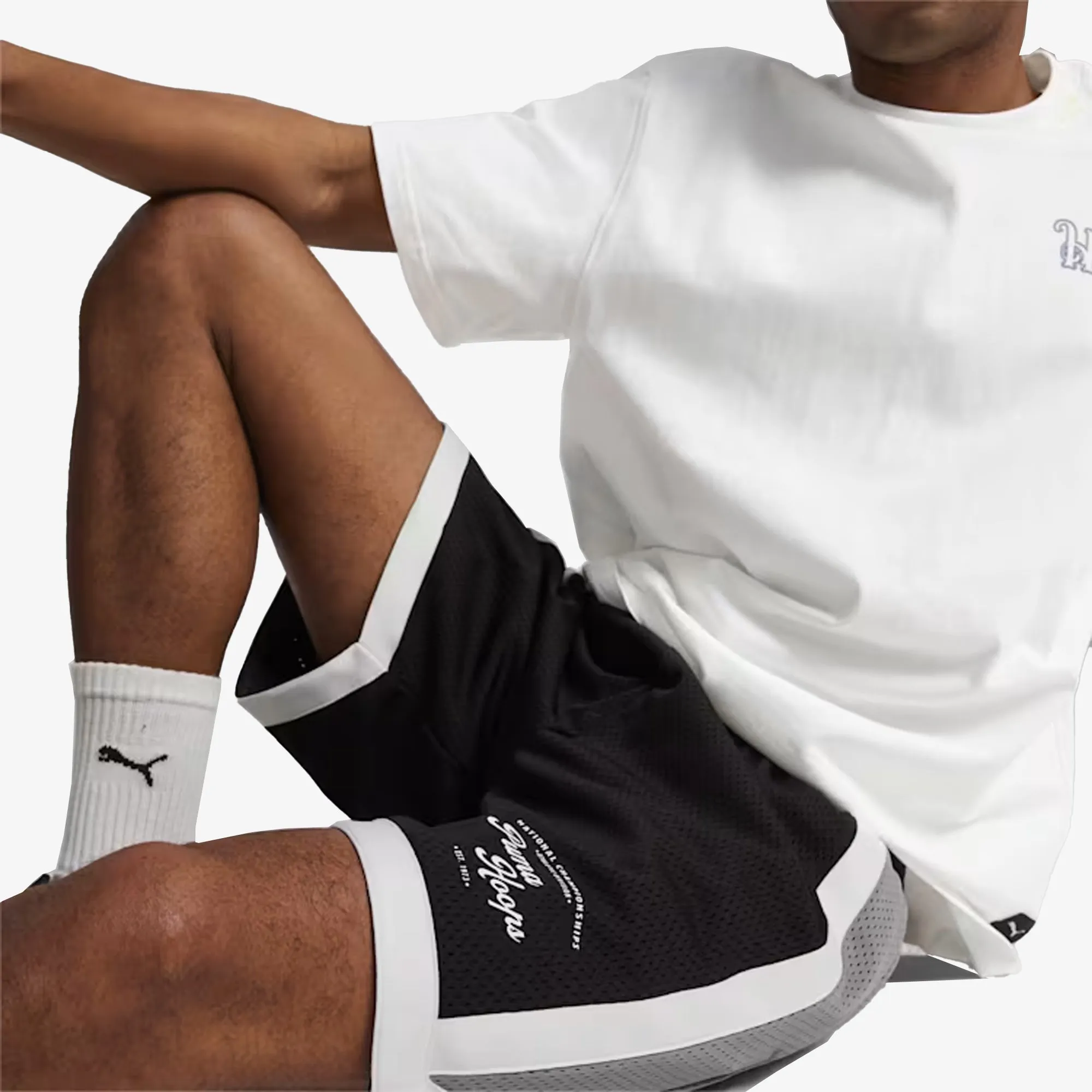 SHOWTIME BASKETBALL MESH SHORTS 'BLACK'