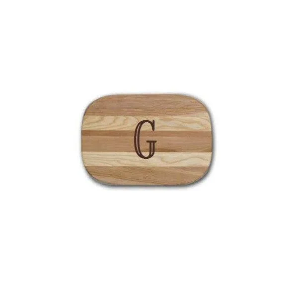 Small Custom Monogrammed Cutting Board