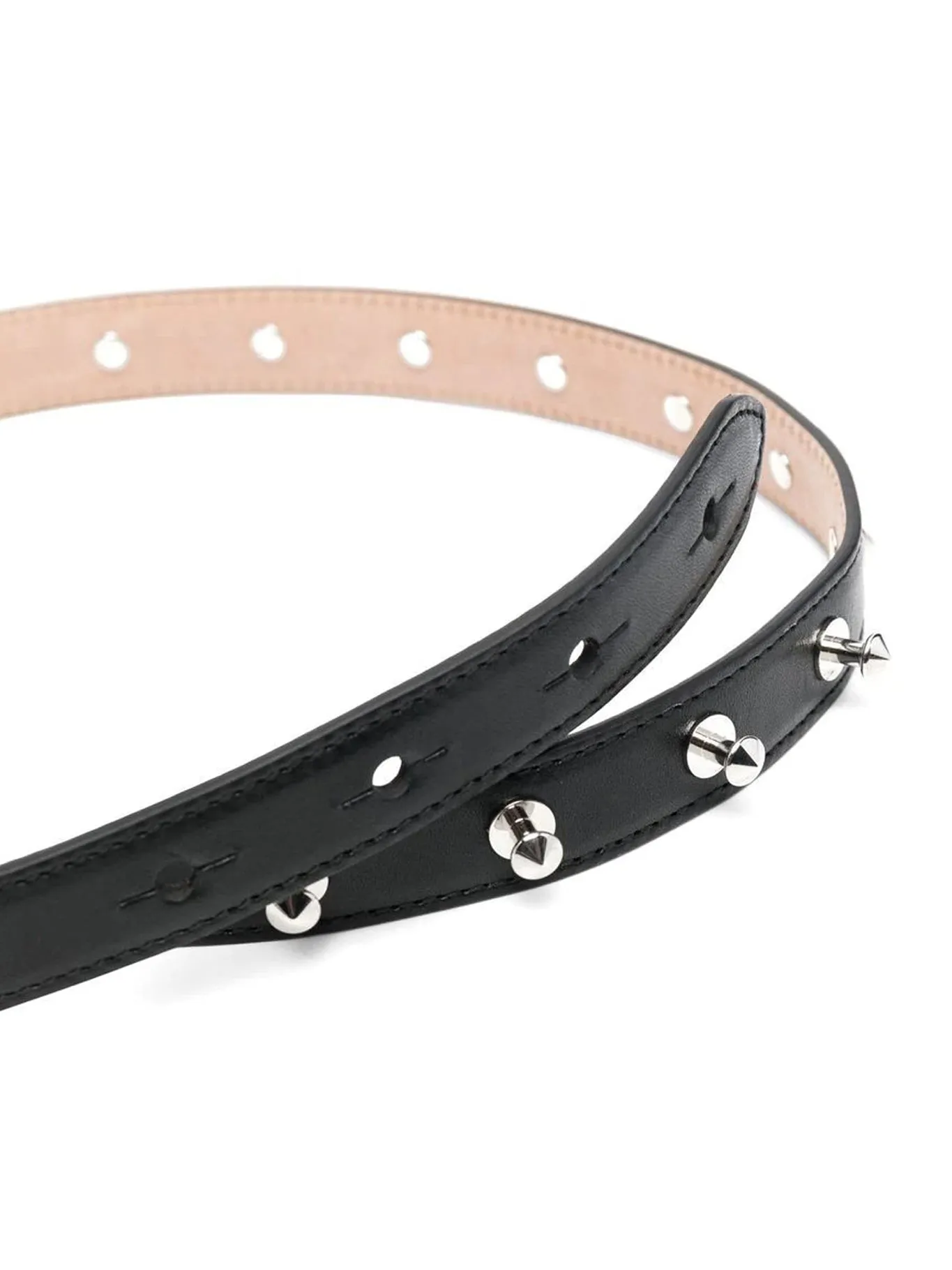 studded leather belt