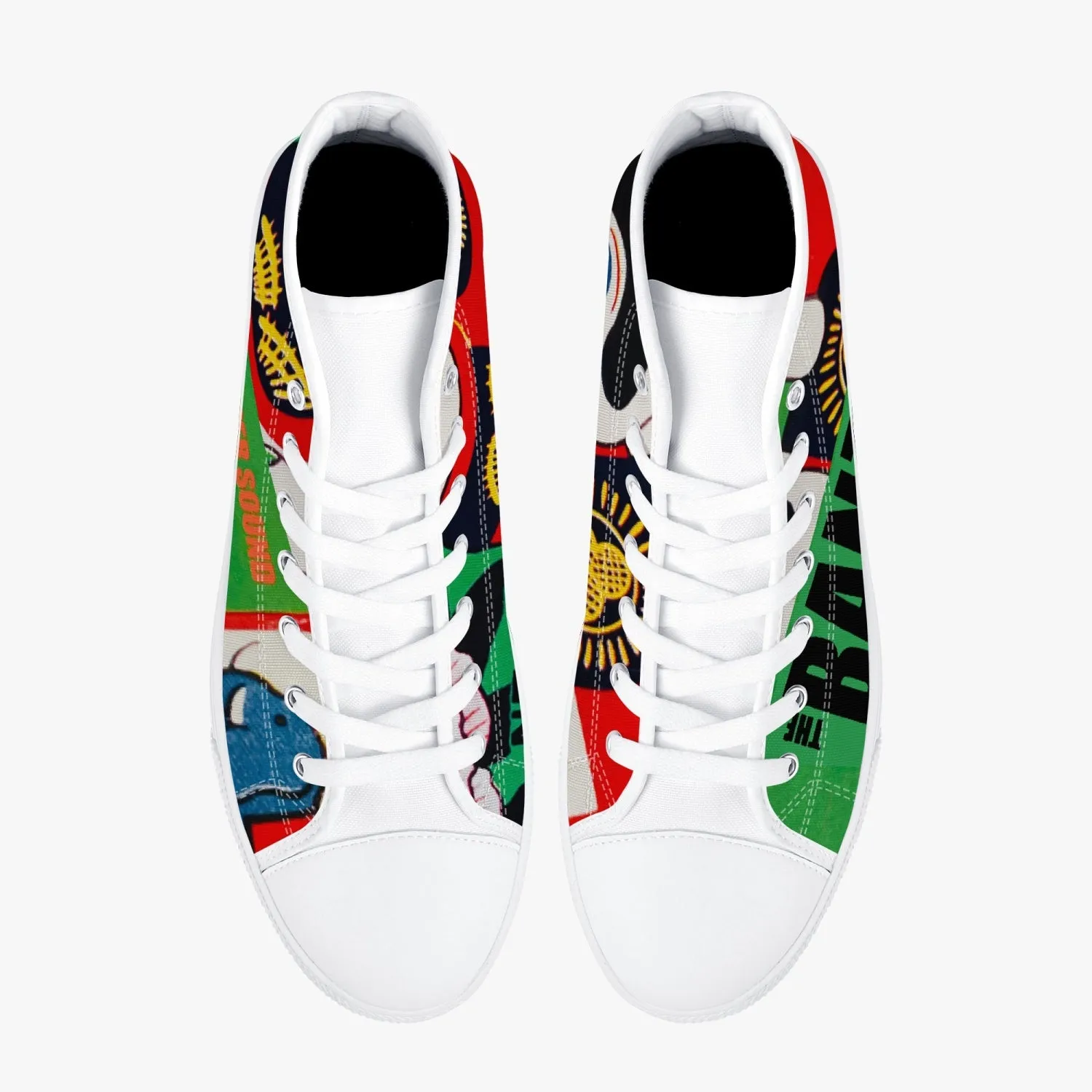 The Banzai 3 Classic High-Top Canvas Shoes