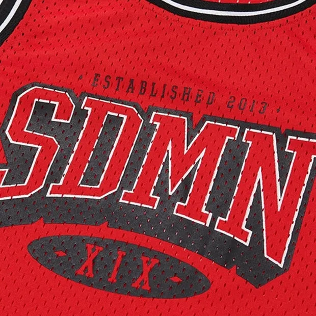 Varsity Basketball Jersey [Red]