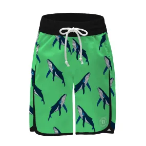 Whale Pod Board Shorts