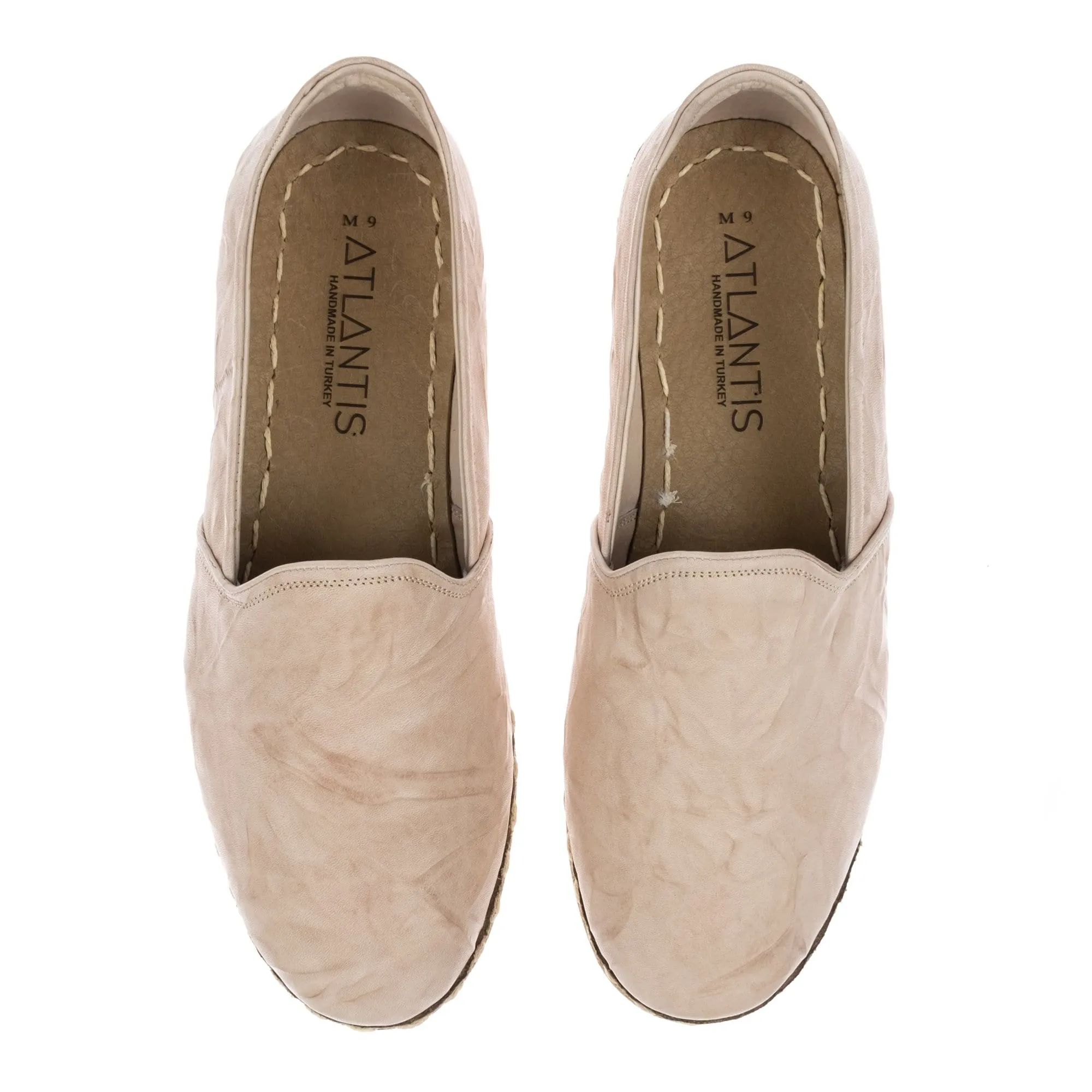 Women's Beige Slip On Shoes