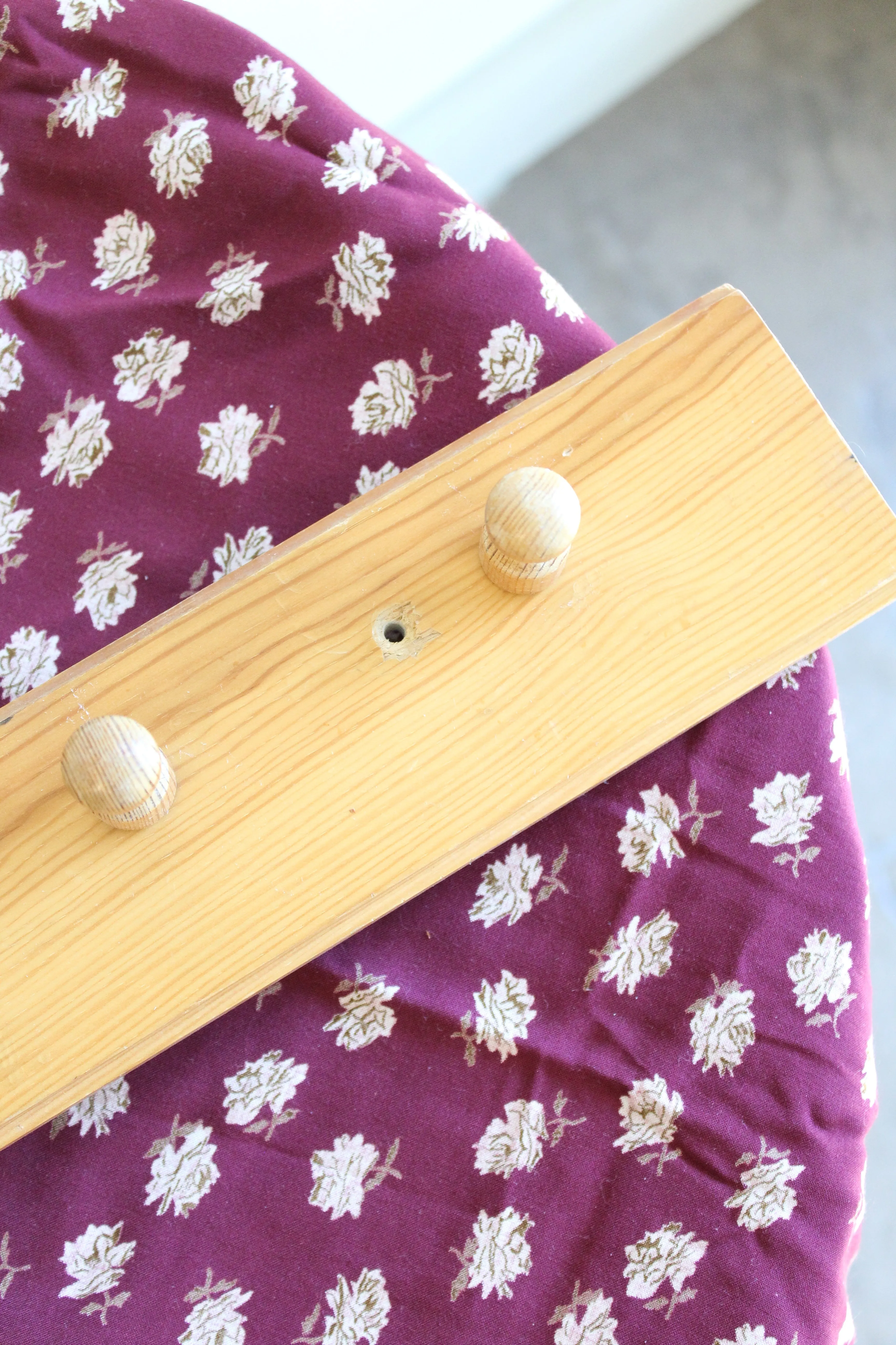 Wooden Peg Board