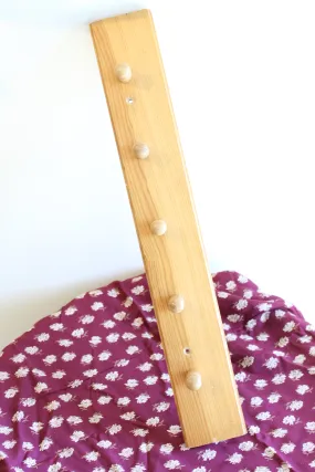 Wooden Peg Board